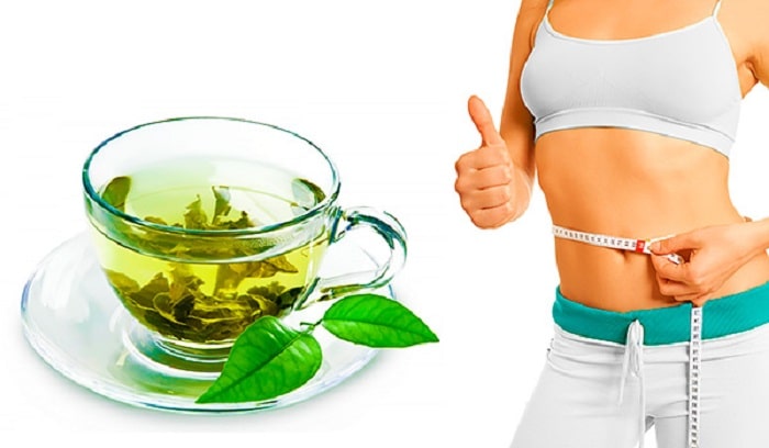 Giảm mỡ bụng từ gừng với trà xanh giảm cân nhanh